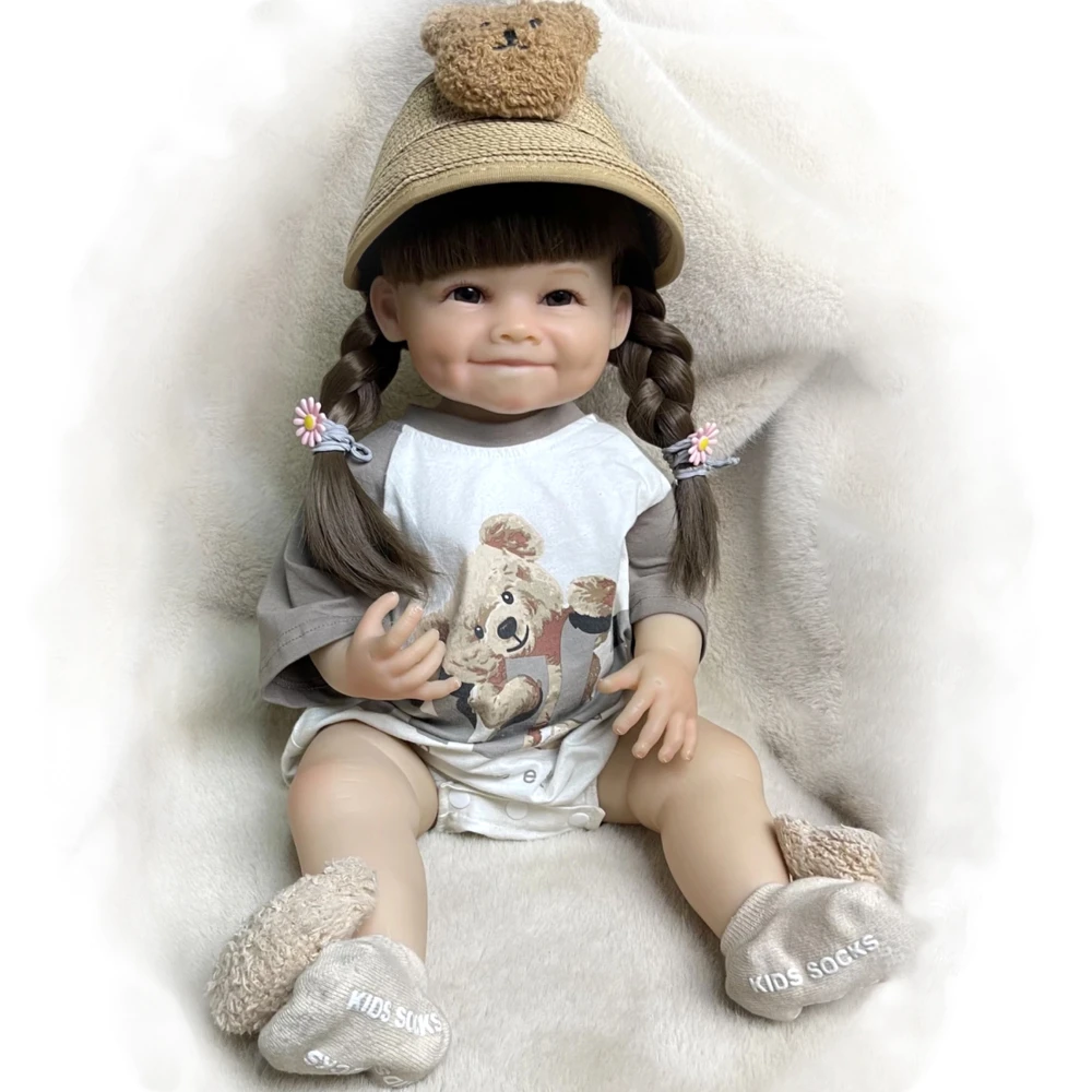 Raya Reborn Doll Handmade Waterproof Può Fare La Doccia Bambola Realistica In Silicone Per Tutto Il Corpo Reborn Baby Toy Per Bambini