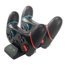 

For NS Dual Charger for Switch Pro Wireless Gamepad Controller joystick Charging Dock Stand Station for Switch Pro Accessories
