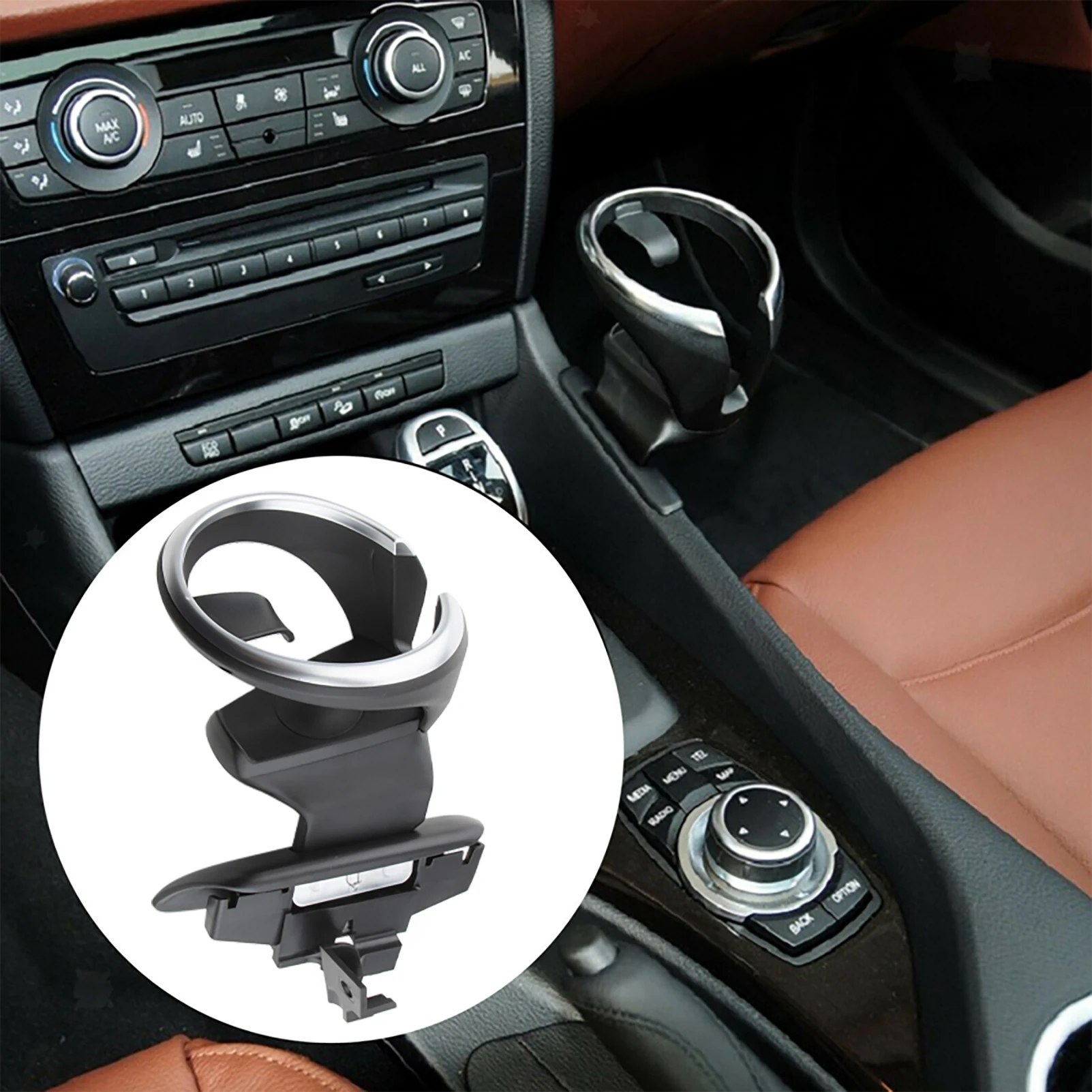 Car Accessories Front Cup Drink Holder Organizer Center Console Cup