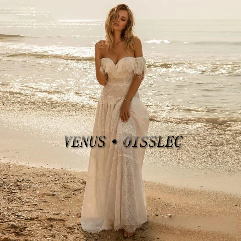 VENUS Boho Beach Bridal Gowns A Line Full Lace Wedding Dresses Women Appliques Vestidos De Noiva Mariage Sweetheart Backless - AliExpress 320 VENUS Boho Beach Bridal Gowns A Line Full Lace Wedding Dresses Women Appliques Vestidos De Noiva Mariage Sweetheart Backless - AliExpress 320