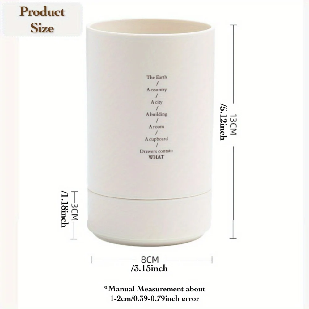 Multifunctional Double-Layer Pen Storage Holder, Pen Holder, for Office, Studio, School Opening Supplies, Office Accessories