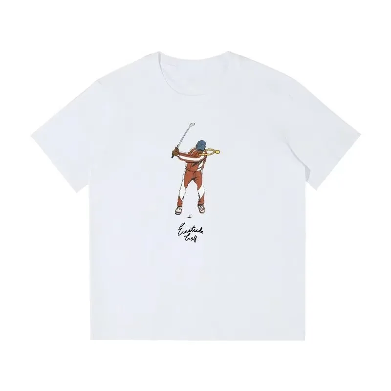 Golf Performance T-Shirt-Luxury Moisture-Wicking Tee-Men & Women's Designer Summer Sportswear