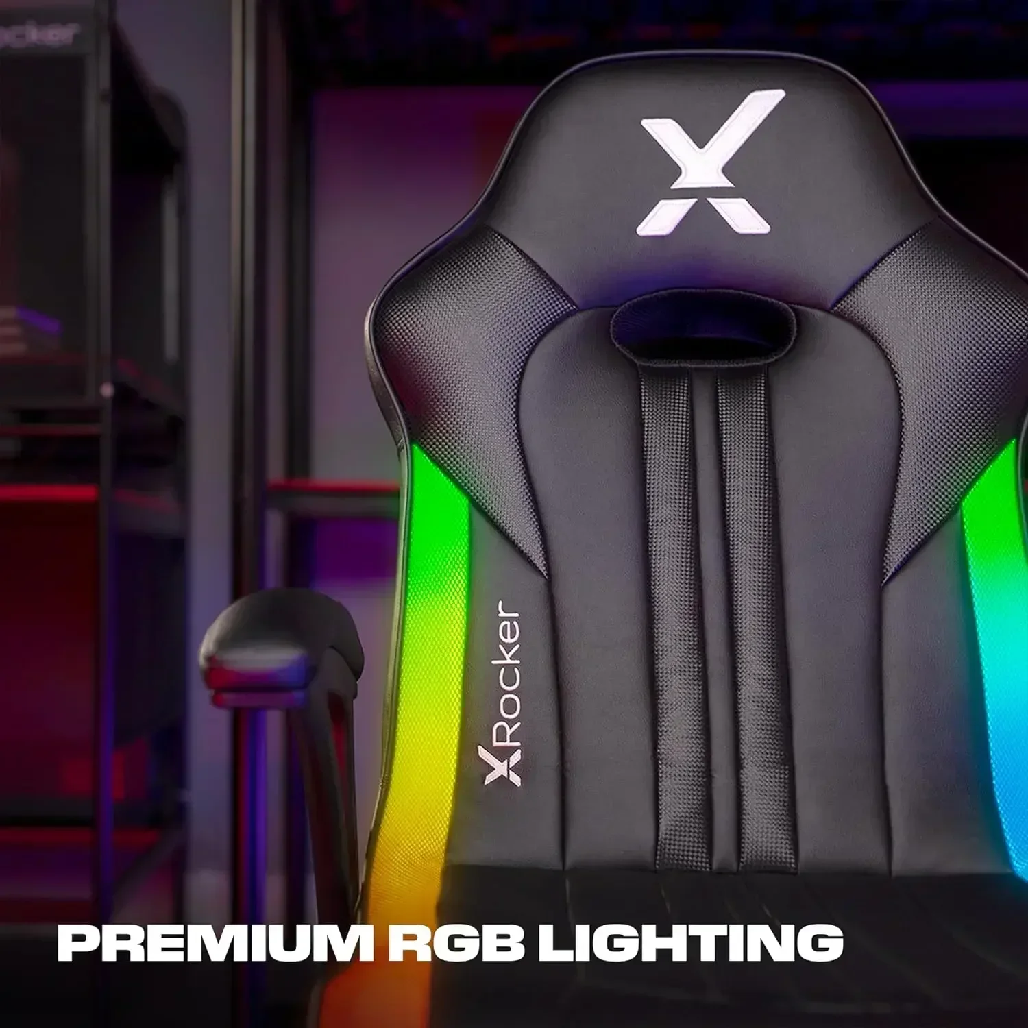 Furniture suppliesX Rocker Torque Pedestal Gaming Chair, with Subwoofer and Vibration, Neo Motion, 2.1 Bluetooth, Wireless, 5114 6
