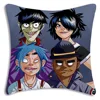 G-Gorillaz Music Pillow Covers Cartoon Sofa Decorative Home Double-sided Printing Short Plush Cute Cushion Cover 5