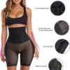 Pantalon de levage des fesses en maille taille haute, avec Inserts latéraux rembourrés, sous-vêtements décontractés en coton, taille haute, saison de printemps