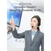 3.5mm/USB Computer Headset with Noise Cancelling Microphone Chatting Network Teaching Video Conferencing Stereo Wired Headset 6