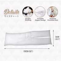50X150CM Multifunctional Anime Sex Dakimakura with Onahole Pocket Split Legs Genshin Impact Waifu Body Pillow Cover and Core Set 2