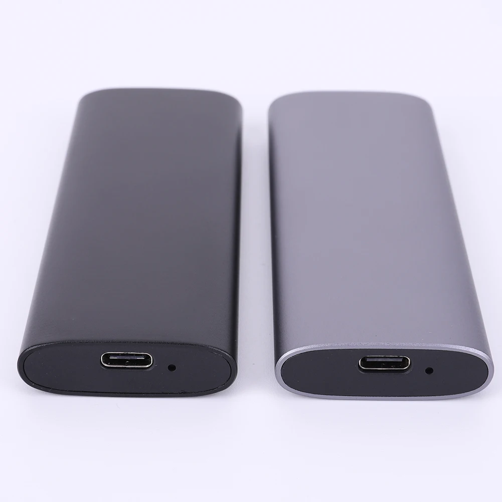 솔리드 스테이트 드라이브 외장 인클로저 지지대 UASP, 2230, 2242, 2260/2280, M.2 SSD용, USB3.1 C타입-M.2 NGFF SSD 인클로저, 10Gbps