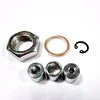 New O2 Oxygen Sensor Extension J Style Bend Universal Hydrogen Spacer M18 X 1.5 Connector Restrictor Adjustable Gas Flow Inserts 5