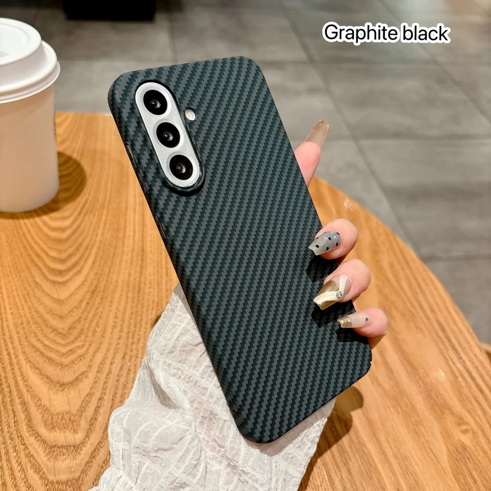 Ultrathin Frosted Kevlar Carbon Fiber Phone Case with MagSafe Compatibility