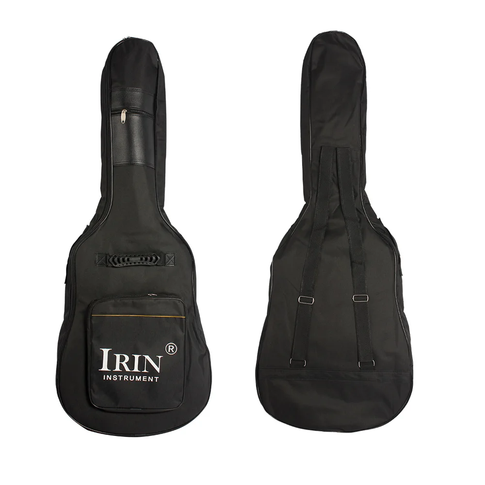 

New Guitar Bag Case 41/40 Inch Guitarra Waterproof Oxford Cover Double Straps Padded Cotton Backpack Guitar Parts & Accessories