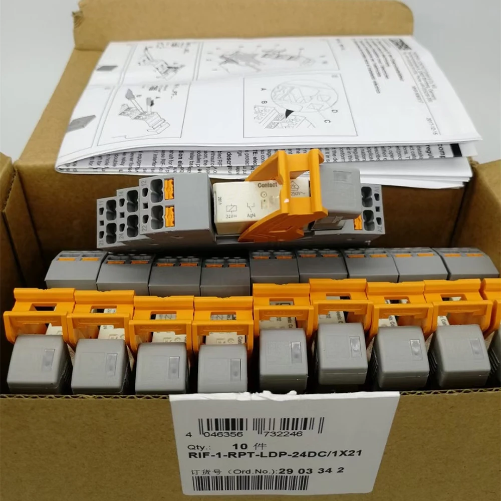 10 PCS 2903342 RIF-1-RPT-LDP-24DC/1X21 For Phoenix Relay Module 4 10 PCS 2903342 RIF-1-RPT-LDP-24DC/1X21 For Phoenix Relay Module - Image 2