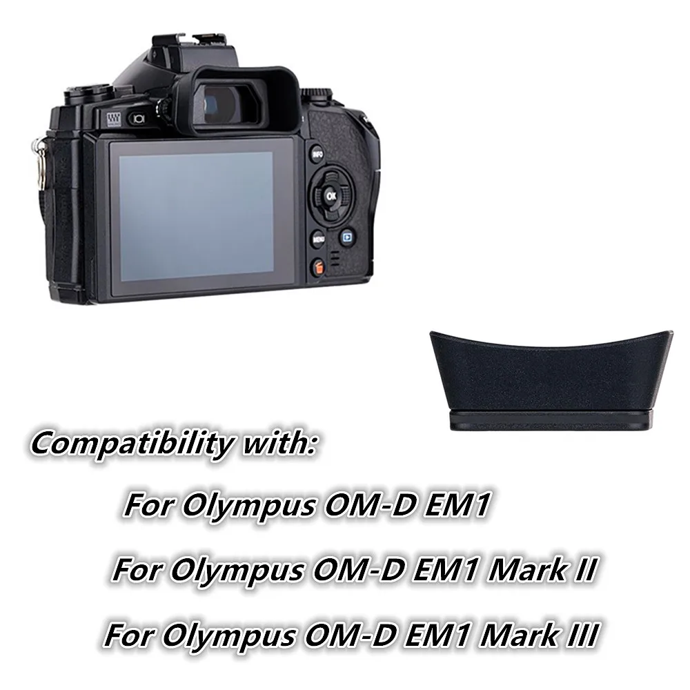 Camera Viewfinder Accessories Soft Silicone Long Camera Eyecup Eye Cup Viewfinder For Olympus OMD EM1