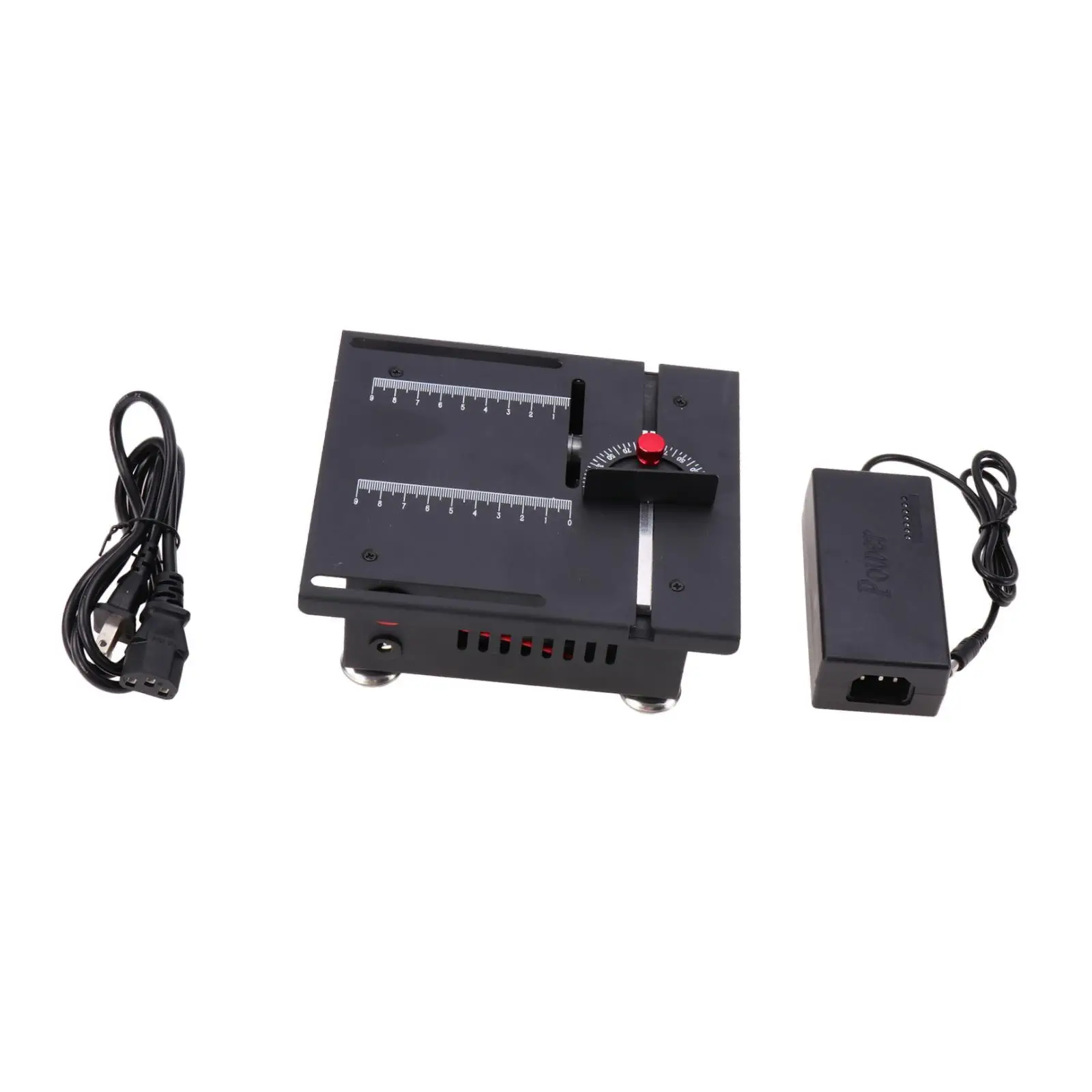 100W Mini Table Saw Cutter US 110V Plug Practical Versatile Adjustable Angle 3