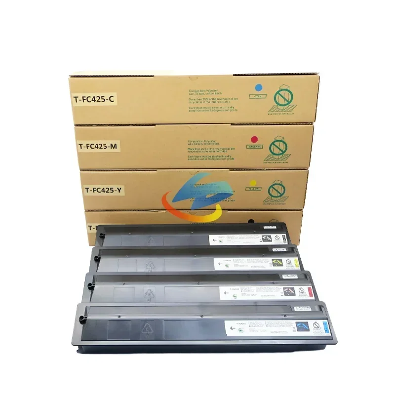1PCS T-FC425 TFC425 Toner Cartridge for Toshiba E-Studio AC 2520AC 2525AC 3025AC 3525AC 4525AC Compatible Toner Powder
