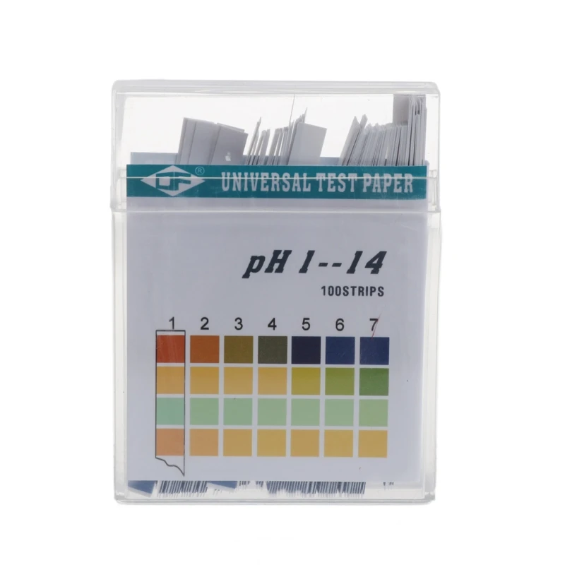 

100 Strips 1-14 PH Alkaline Acid Paper Water Saliva Litmus Testing