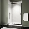 Shower Door, 38-42" W X 71" H Glass Shower Door with 1/4" (6mm) Clear Tempered Glass, Reversible Installation, Shower Door 1