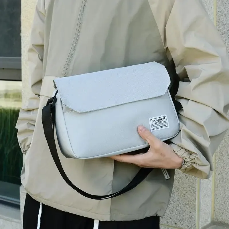 Fashion Simple Shoulder Bag New Large-capacity Portable Versatile Crossbody Bag Outdoor Sports Business Trip Messenger Bag