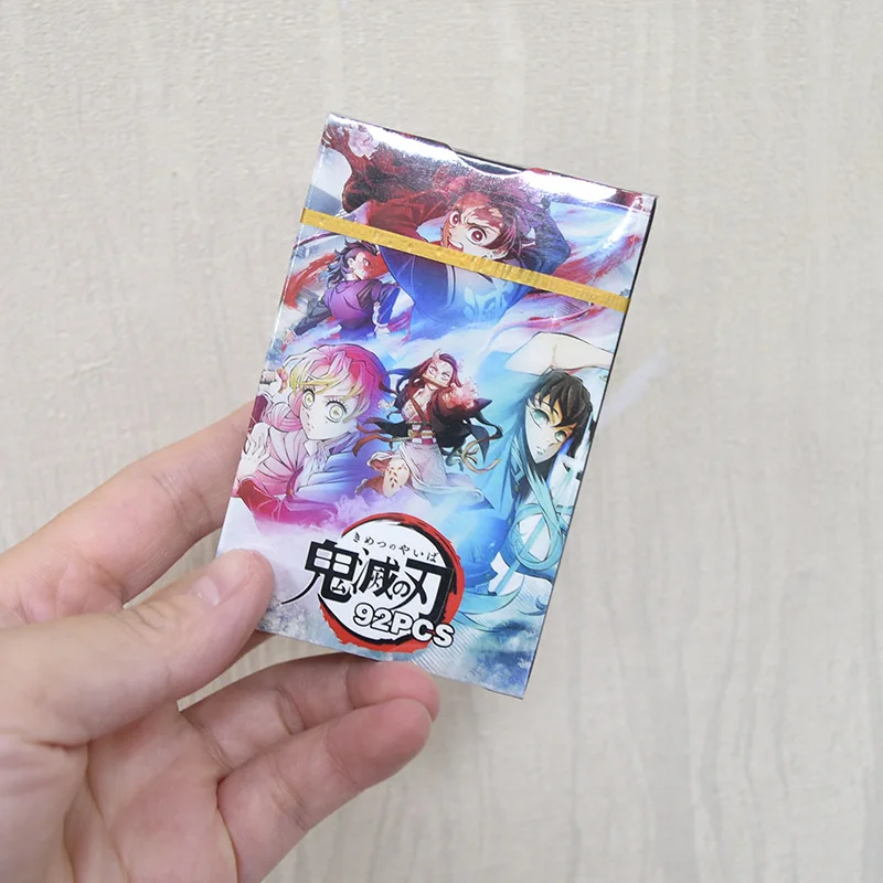 Anime Haikyuu Lomo Card Postcard Toy Demon Slayer Genshin Impact Collection Cards With Stickers Birthday Gift