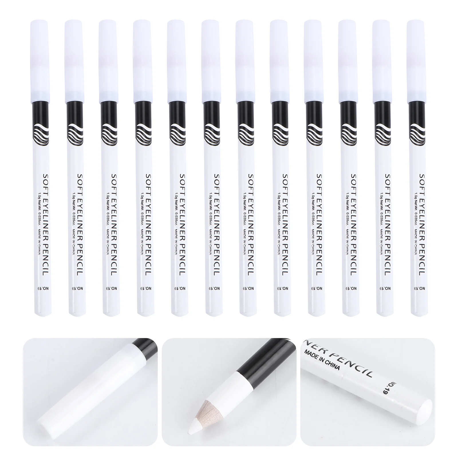 

Soft Eyeliner Pencil Highlighter Eyeliner Pen Eyeshadow Pencil White Eyeliner Pencil Makeup Pen