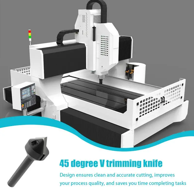 

Countersink Chamfer Tool Countersink Drill Bit Trimming Cutter Alloy Trimmer Woodworking Tools 45 Degree Countersink Chamfer