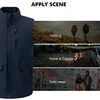 Customized Logo Waterproof Down Warmth Winter Ultra Light Sleeveless Jackets Coats Portable Casual Waistcoat Bodywarmers LS-K55 3