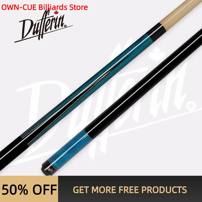 DUFFERIN 1-5 Pool Cue 12.75mm Tip Hard Maple Shaft Five Colors Options Professional Cue Stick For Beginners High Quality Billard