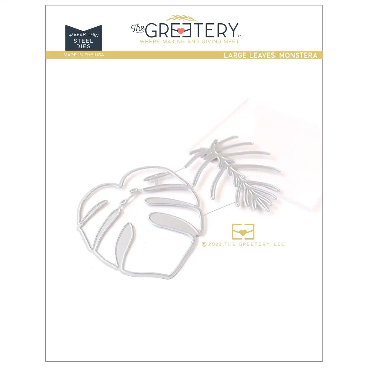 

Monstera New Metal Cutting Dies DIY Scrapbooking Photo Album Decorative Embossing Paper Card Crafts Greeting Cards