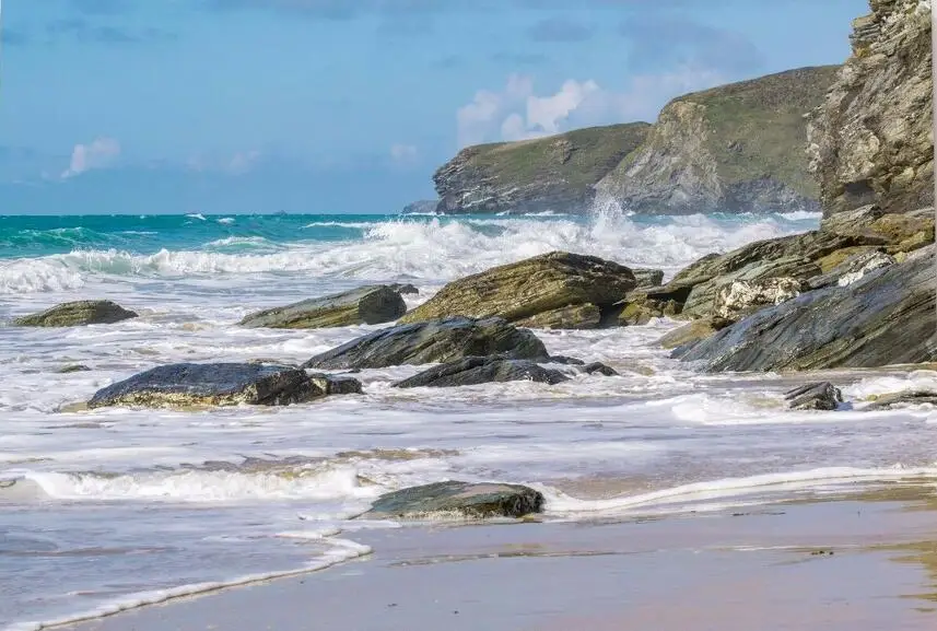 

watergate bay cornwall picture Art Film Print Silk Poster for Your Home Wall Decor 24x36inch