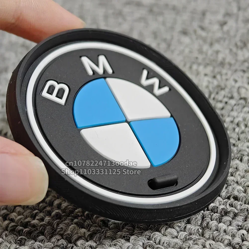 두꺼운 실리콘 고무 자동차 컵받침 (BMW E90 F10 E60 F30 F20 E92 F15 F16 X M 1 2 3 4 5 6 시리즈 악세사리)