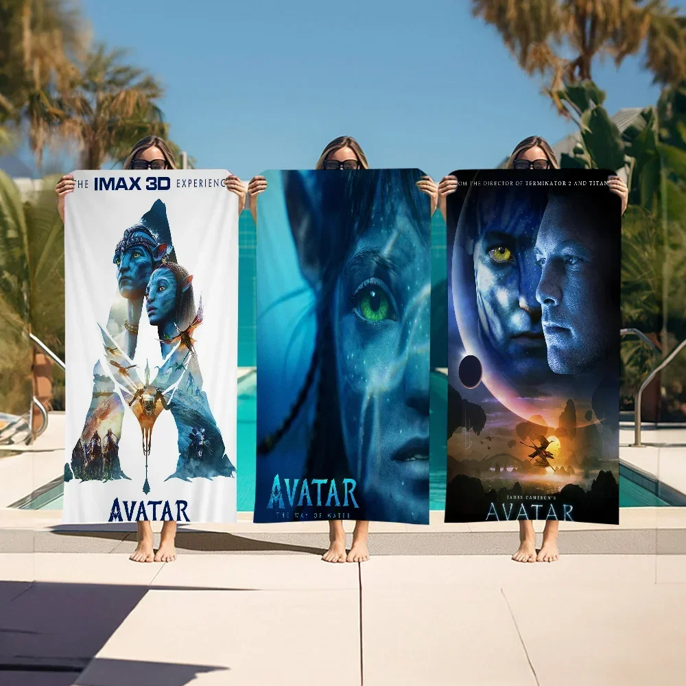 A-Avatar T-The Way of W-Waters Big Microfiber Beach Towels Quick Dry Towel Sand Beach Towels Pool Towel for Travel Pool Yoga 4