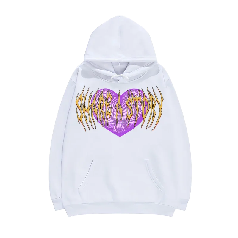 thumbnail image 1 of Sudadera de manga larga con capucha para mujer, ropa de calle informal con letras Punk de talla grande, Estilo Vintage, Ulzzang, gótico, de invierno, 1 of 5