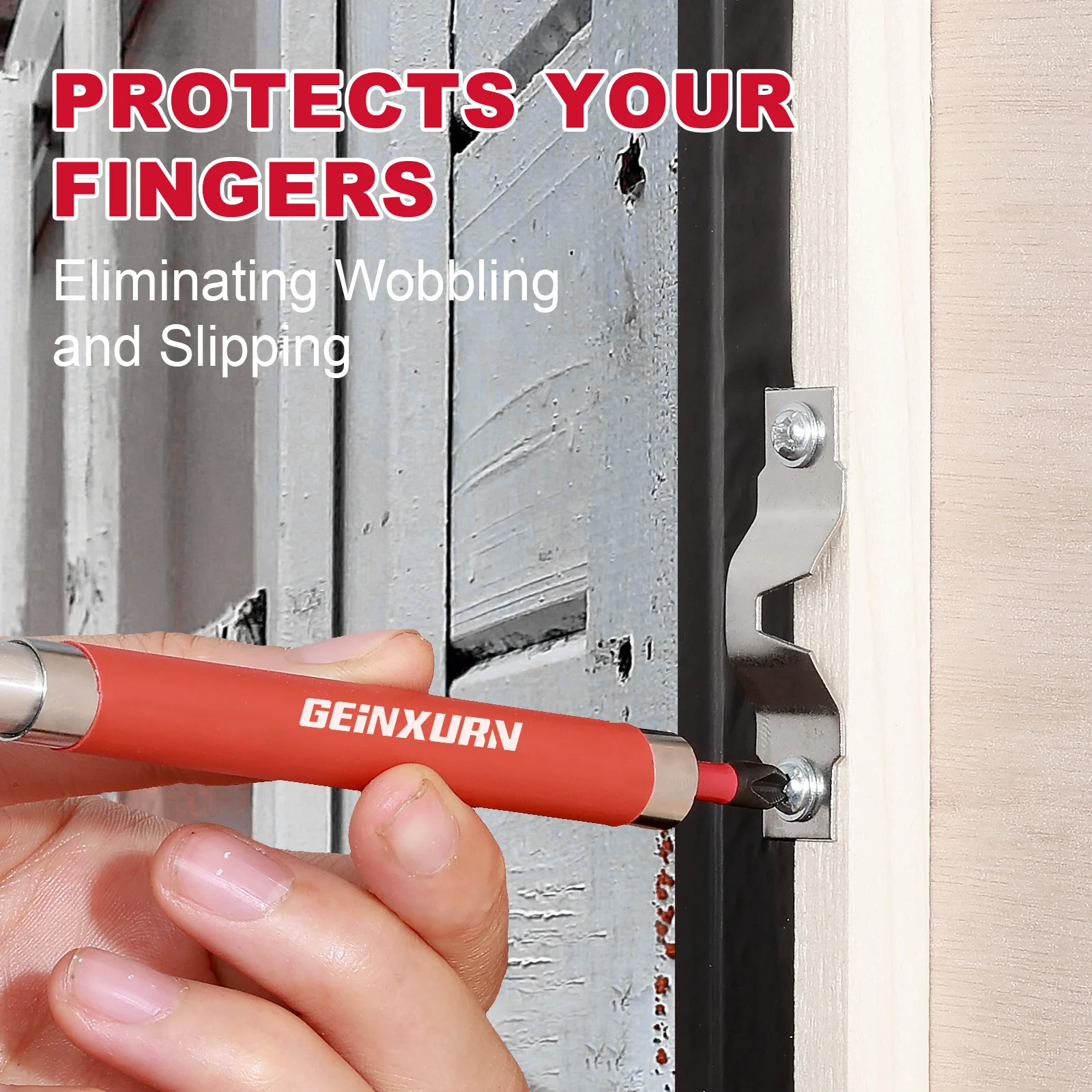 Drive Guide Geinxurn Self Retracting Sleeve(3.15&rdquo;) Screwdriver Bit Magnetic Drill Bit Tip Holder