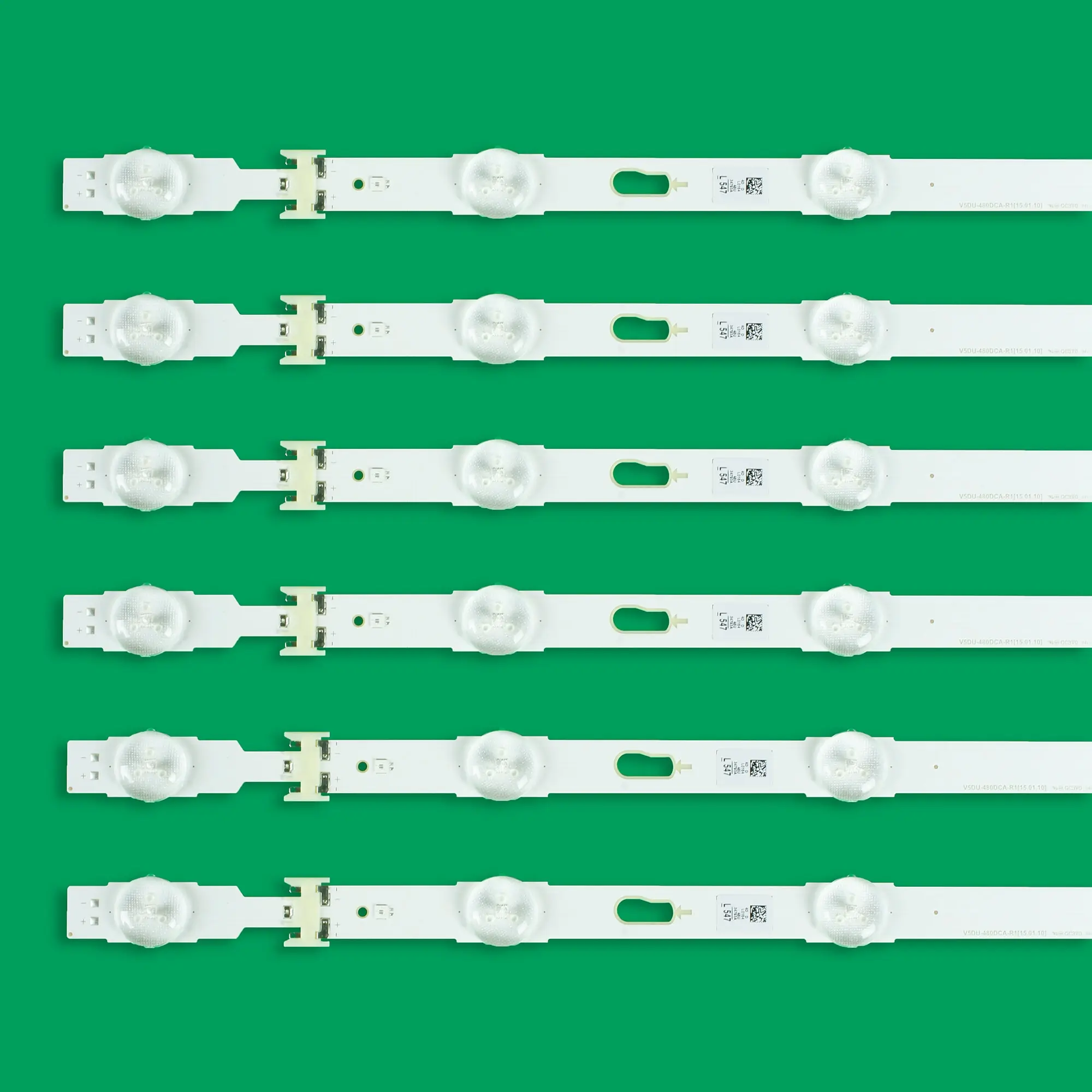Nova 12 Pcs Tira Conduzida Luz de Fundo para Samsung Ue48ju6000 Bn9634793a Bn96-34794a S_5u75_48_fl_r6 S_5u75_48_fl_l5 Lm4100121g 00121 h - Imagem 2