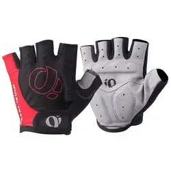 Gel Half Finger Anti - Slip Cycling Gloves - Shockproof & Anti - Sweat Design - M (Red)