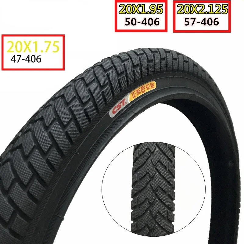 Alta Neumático De Bicicleta Duro 20 "x 1.75" Neumático