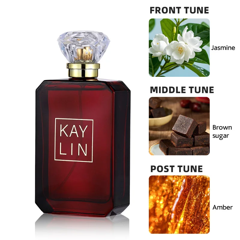 Kayl Arabic Perfume For Women Lasting Eau De Parfum With Jasmine, Vanilla Candy & Fruity Notes Luxury Oriental Woody Scent 100ml