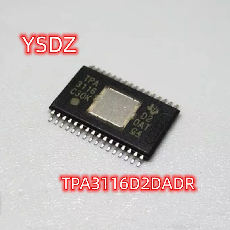 

10pcs/lot TPA3116D2DADR TPA3116D2 TPA3116 IC chip new original 32-HTSSOP In Stock