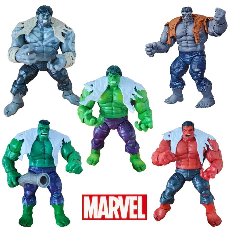 Marvel Legends The Grey Red Hulk Collection Action Figure Multicolor Different Hulks Cool Gifts Regali Di Natale Giocattolo Di Halloween