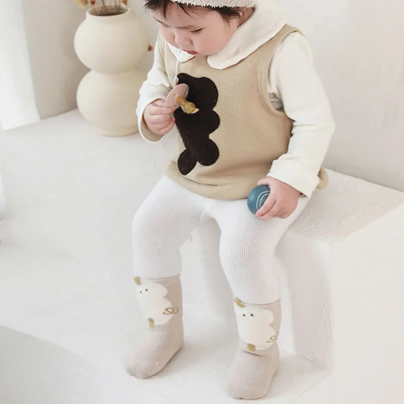 Kids Socks 3 Pairs/Lot Baby Floor Socks Winter Thick Warm Indoor Non-Slip Glue Toddler Socks For Boys And Girls