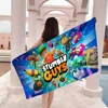 Game Cartoon Stumble-guys Bath Towel Microfiber Soft Water Absorbing Breathable For Girl Kids Decorative Cartoon Beach Towel 6