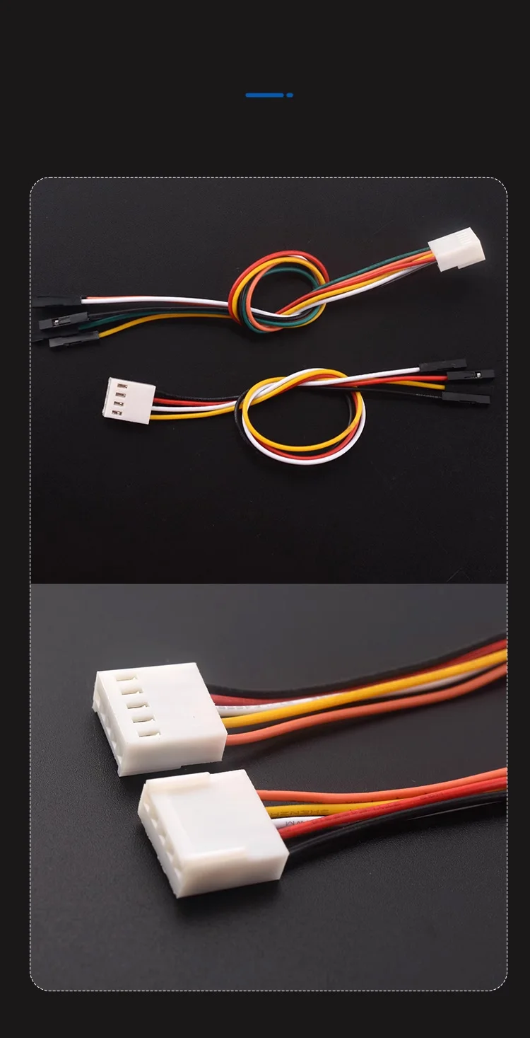 KF2510 auf Dupont-Buchse, Adapterkabel, 2,54 mm Rastermaß, elektronisches Kabel/Verbindungskabel/Anschlusskabel, 2P/3P/4P/5P/6P – Detail 3