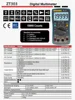 ZOYI Digital Multimeter 19999 High precision True RMS Auto Range Ammeter Voltmeter Smart Capacitor Temperature NCV Ohm Hz Tester 6