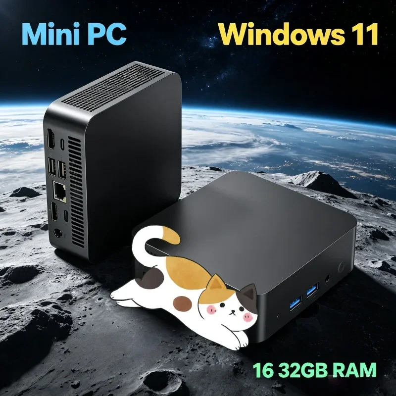 윈도우11 인텔 I9-8950HK 프로세서 미니 PC 소형 포켓 컴퓨터 미니 WiF..