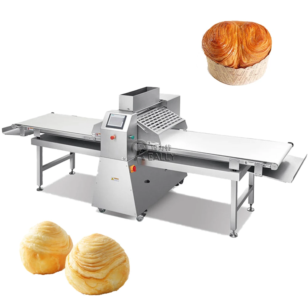 Electric Bread Dough Sheeter Automatic Pizza Pita Reversible Spring