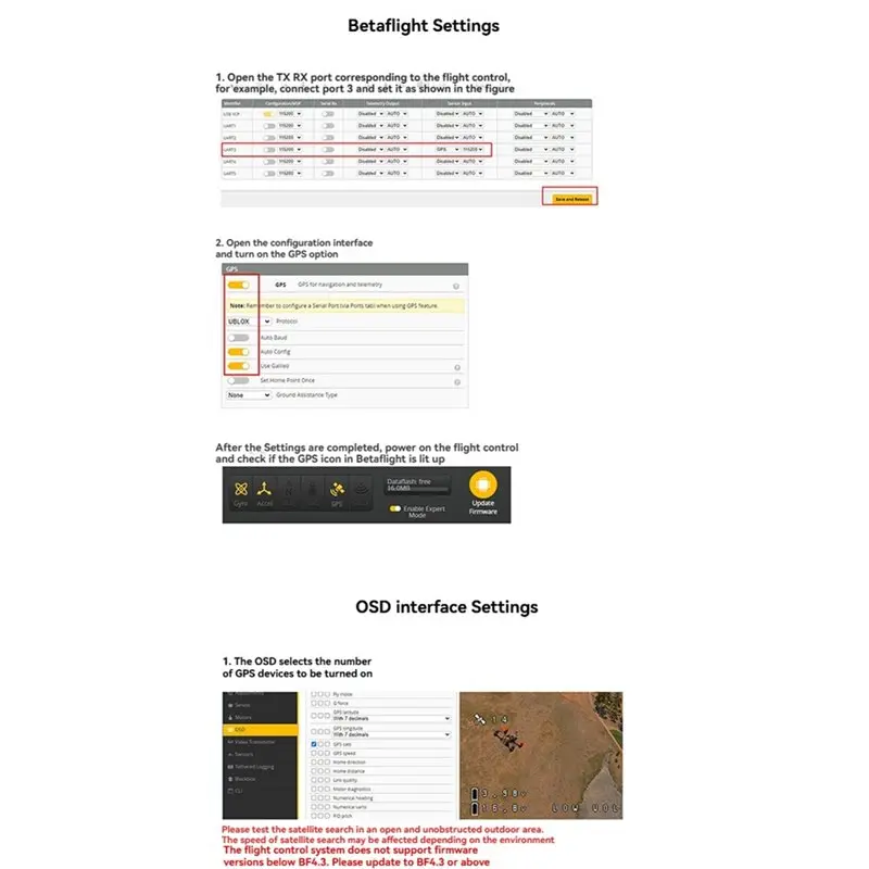 M10Q-180 V2 FPV 드론 GPS 모듈 IST8310 나침반 NMEA/UBLOX 듀얼 프로토콜 GPS+ GLONASS+ BDS 정밀 위치 확인