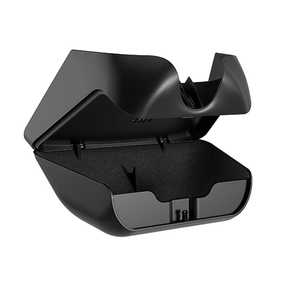 Car Glasses Case Organizer Practical Car Glasses Case Box Auto Interior Accessories Onehanded