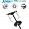 Transmission Clutch Spring Compressor Removal/Installation Tool for Ford, Chrysler, GM and More 6