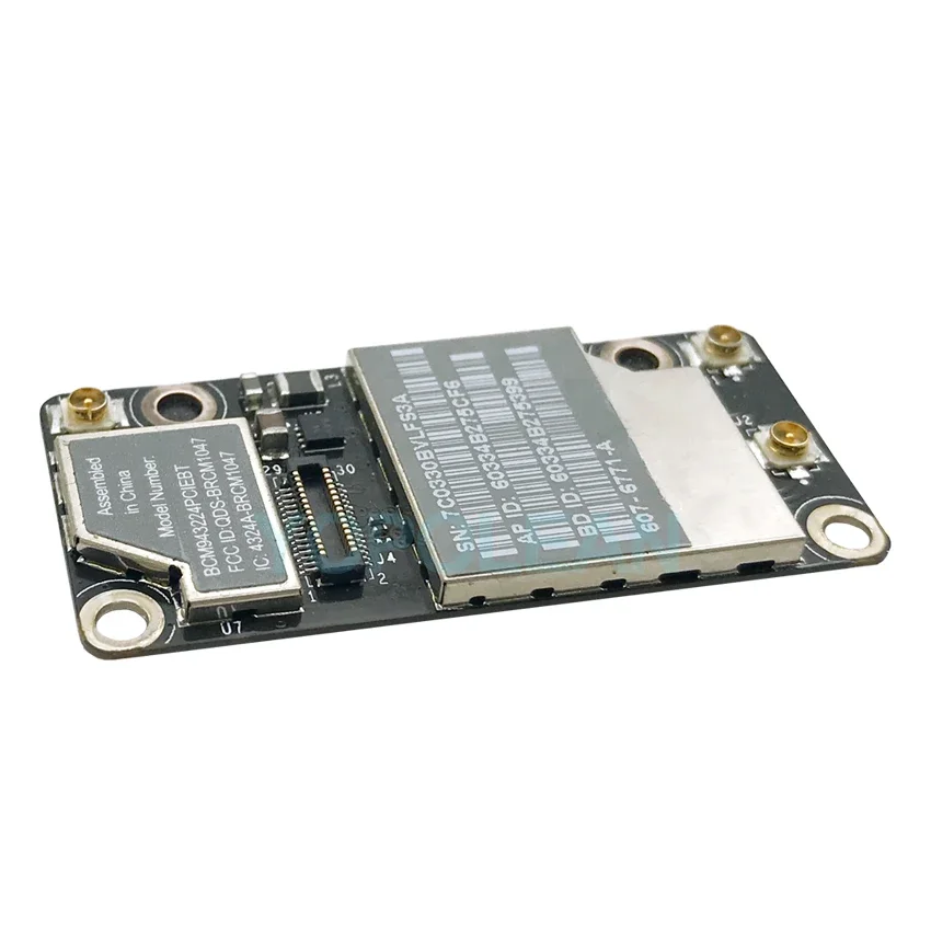 맥북 프로 15 인치 A1286 2010 13 인치 용 오리지널 와이파이 공항 카드 BCM943224PCIEBT, A1342 2009 2010 년