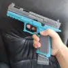 Continuous Firing Toy Gun SIG17 Shell Ejceting AutomaticEVA Foam Blaster Outdoor CS Shooting Weapons Pistol for Kids Gift 2
